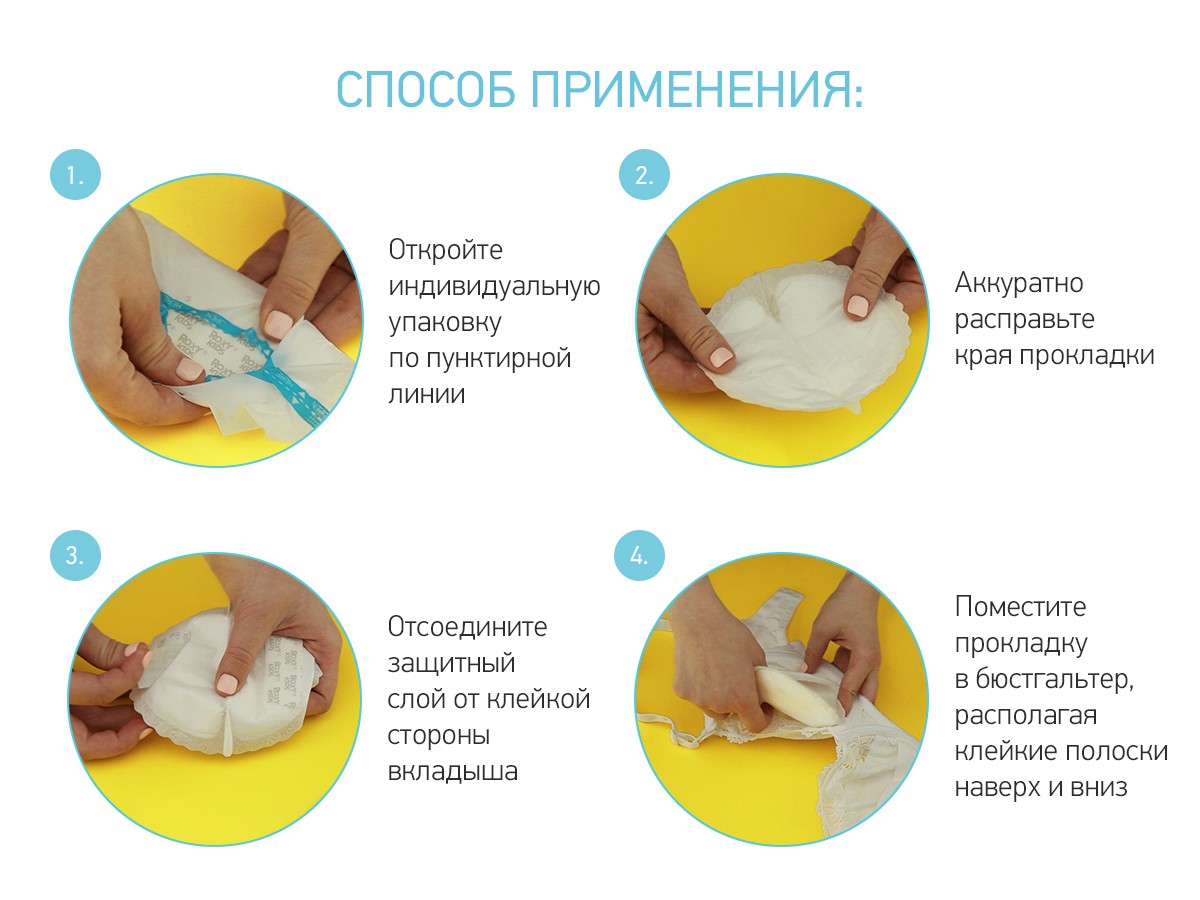 Прокладки для груди Roxy Kids HOME&TRAVEL ультратонкие 96шт