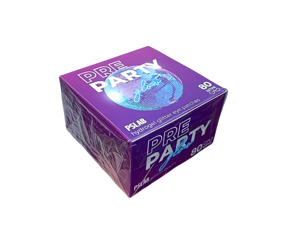 Патчи PSLAB PRE PARTY с гиалуроновой кислотой для интенсивного увлажнения 80шт