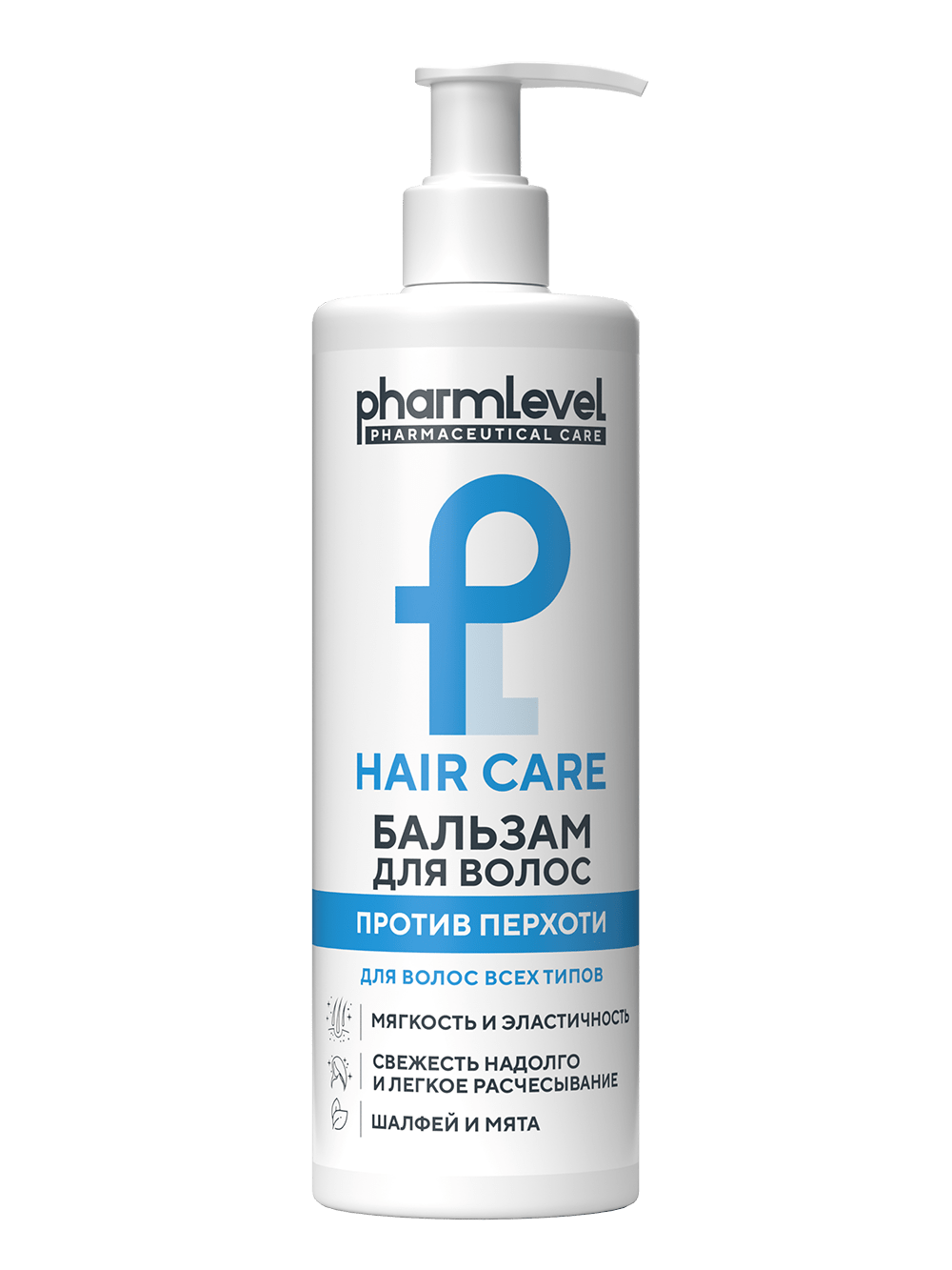 Бальзам для волос Pharmlevel Hair Care Против перхоти 400мл - в интернет-магазине tut-beauty.by
