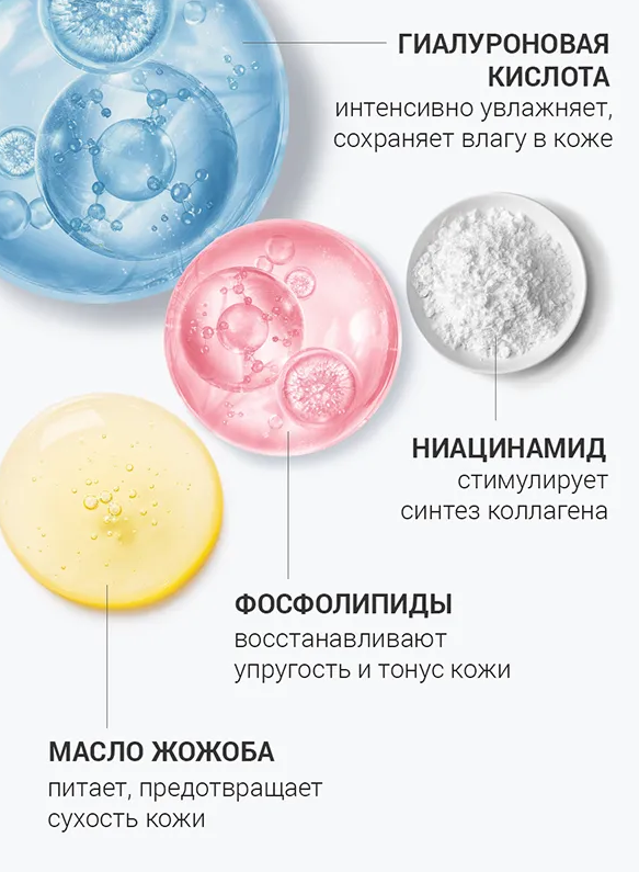 Крем для лица Novosvit дневной укрепляющий подтягивающий 50мл р - в интернет-магазине tut-beauty.by