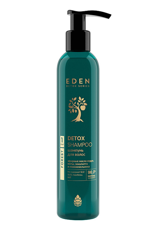 Шампунь для волос Eden Detox Forest 350мл - в интернет-магазине tut-beauty.by