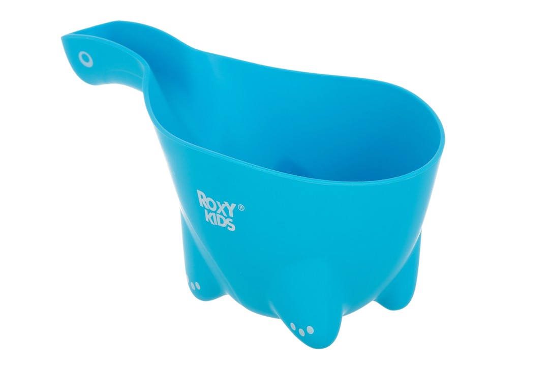 Ковш для ванны Roxy Kids Dino Safety Scoop для купания синий