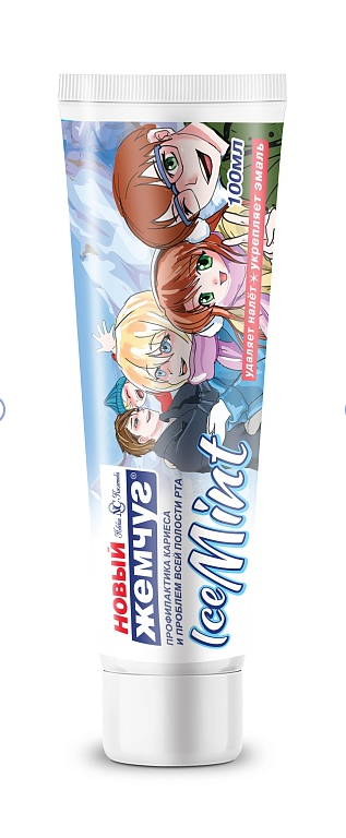 Зубная паста Новый Жемчуг Ice Mint 100мл - купить в интернет-магазине tut-beauty.by.