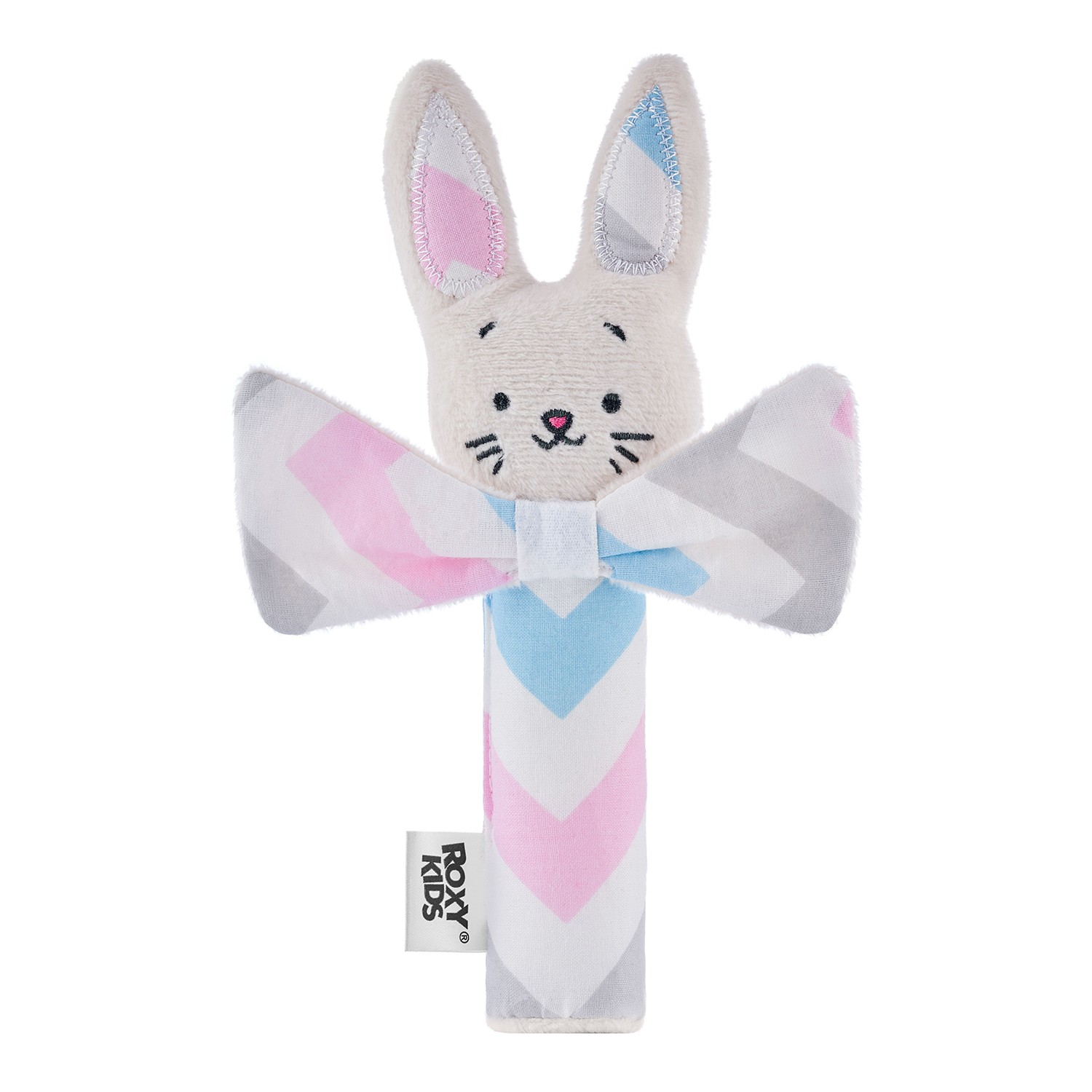 Игрушка-пищалка Roxy Kids CRISPY BUNNY зигзаг