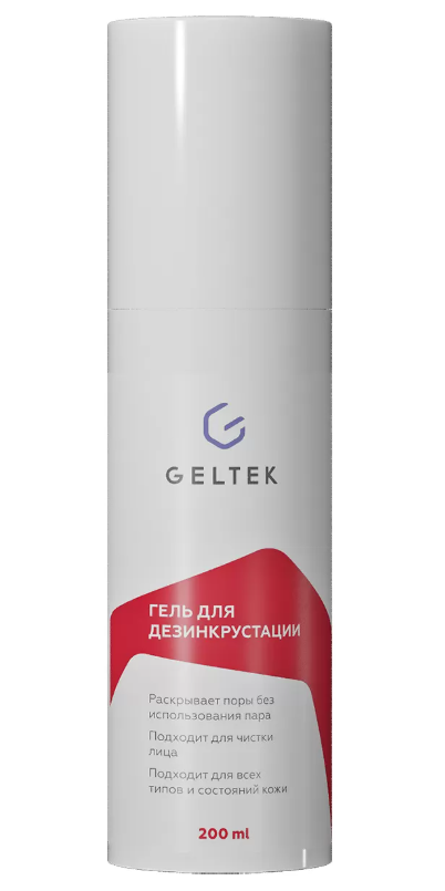 Гель для лица Geltek для дезинкрустации 200мл - в интернет-магазине tut-beauty.by