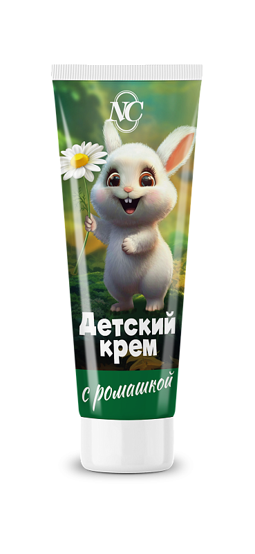 Крем для тела Невская Косметика с экстрактом ромашки детский 75мл - купить в интернет-магазине tut-beauty.by.