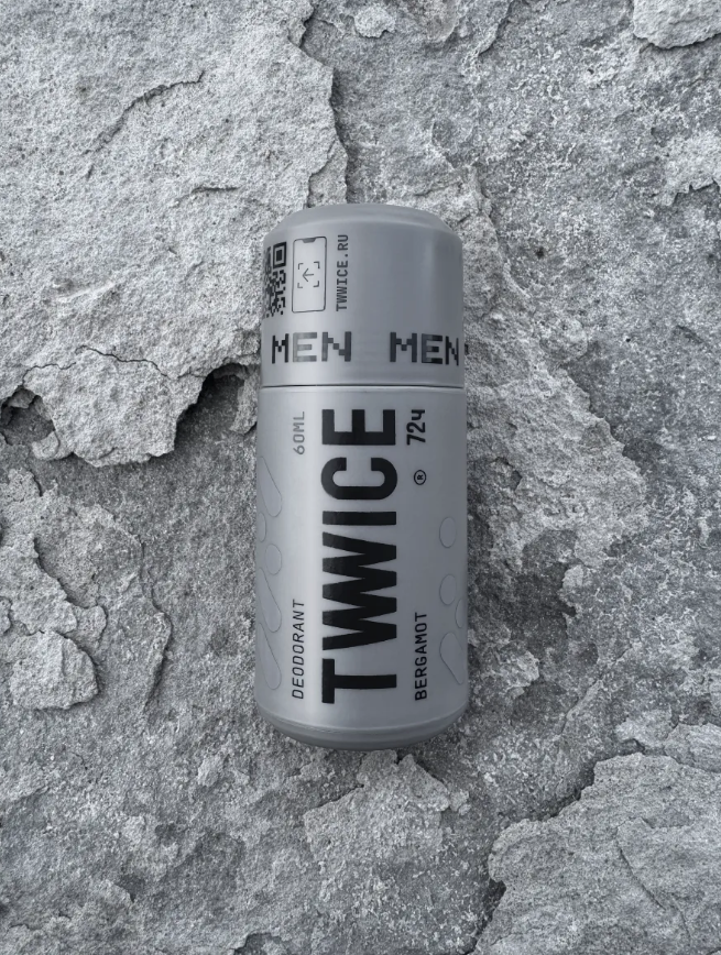 Дезодорант TVVVVICE DEO MEN мужской шариковый Бергамот 60мл