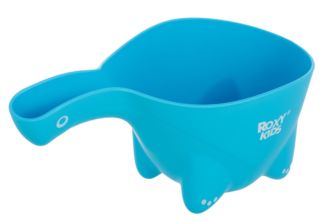 Ковш для ванны Roxy Kids Dino Safety Scoop для купания синий