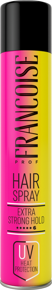 Лак для волос Francoise сверхсильной фиксации c УФ-защитой 360мл