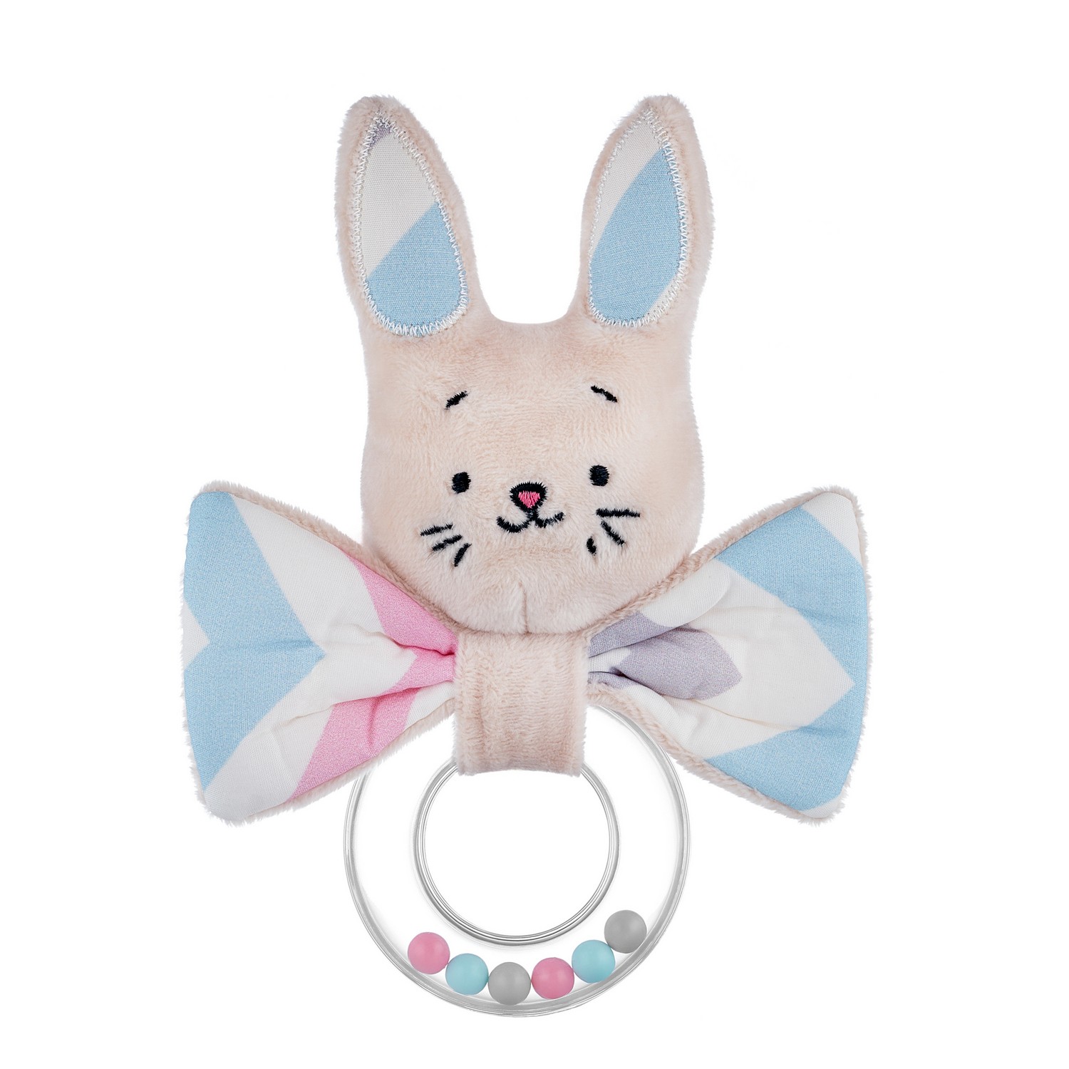Игрушка-погремушка Roxy Kids FUNNY BUNNY зигзаг 
