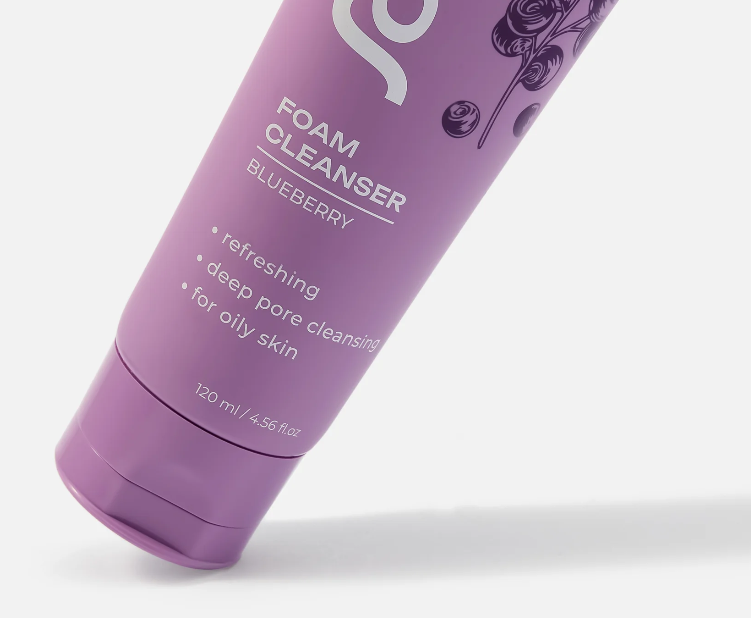 Пенка для лица SOOSAN Очищающая с экстрактом черники для проблемной кожи 120мл - в интернет-магазине tut-beauty.by