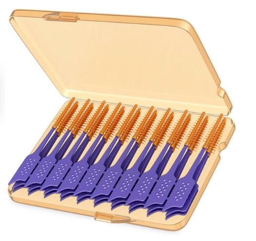 Межзубные ершики SPLAT SMILEX ORTHO со вкусом мяты S мягкий 30 шт - в интернет-магазине tut-beauty.by