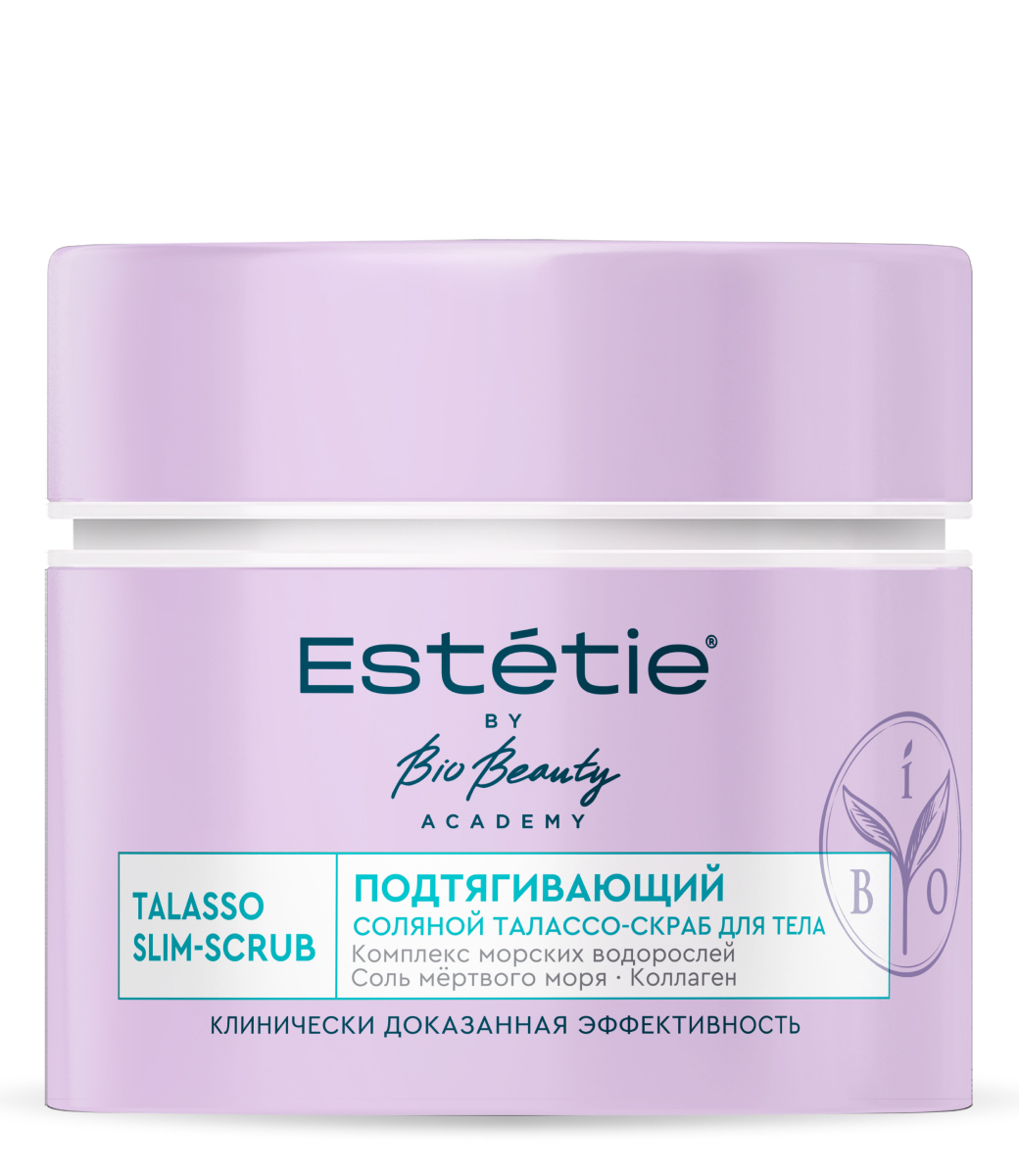 Скраб для тела Estetie Talasso Slim-Scrub подтягивающий соляной 180мл - в интернет-магазине tut-beauty.by