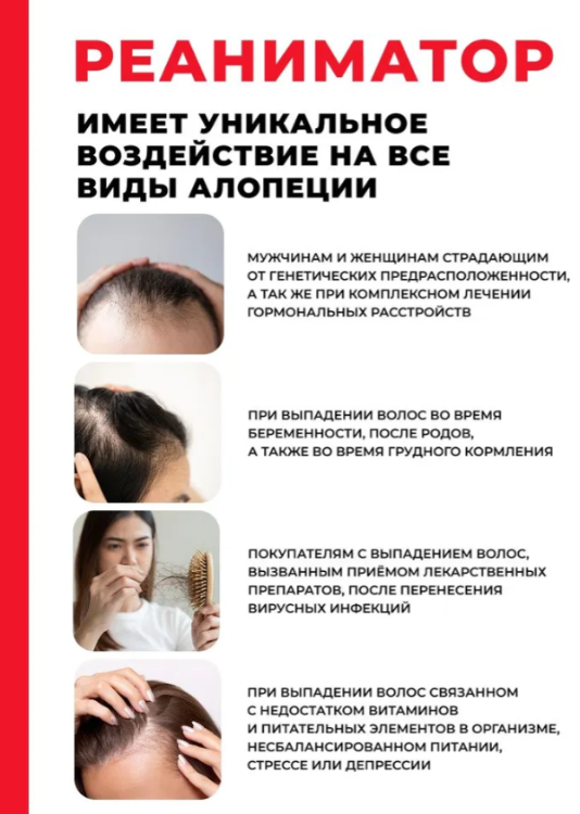 Шампунь для волос Лошадиная Сила Реаниматор от выпадения и для активации роста 250мл - в интернет-магазине tut-beauty.by