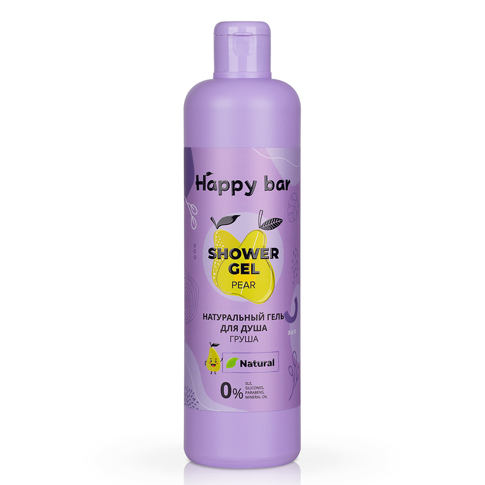 Гель для душа Happy Bar Груша 370мл р - в интернет-магазине tut-beauty.by