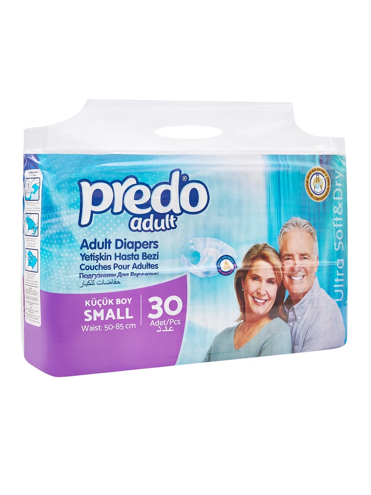 Подгузники Predo Adult для взрослых размер S 30шт - в интернет-магазине tut-beauty.by