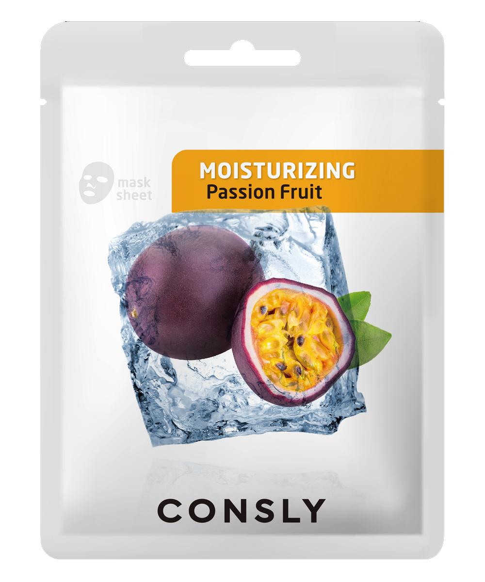 Маска для лица Consly Passion Fruit Moisturizing Mask Pack Увлажняющая с экстрактом маракуйи 20мл - в интернет-магазине tut-beauty.by