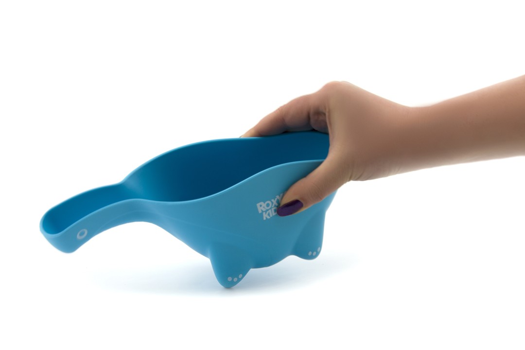 Ковш для ванны Roxy Kids Dino Safety Scoop для купания синий