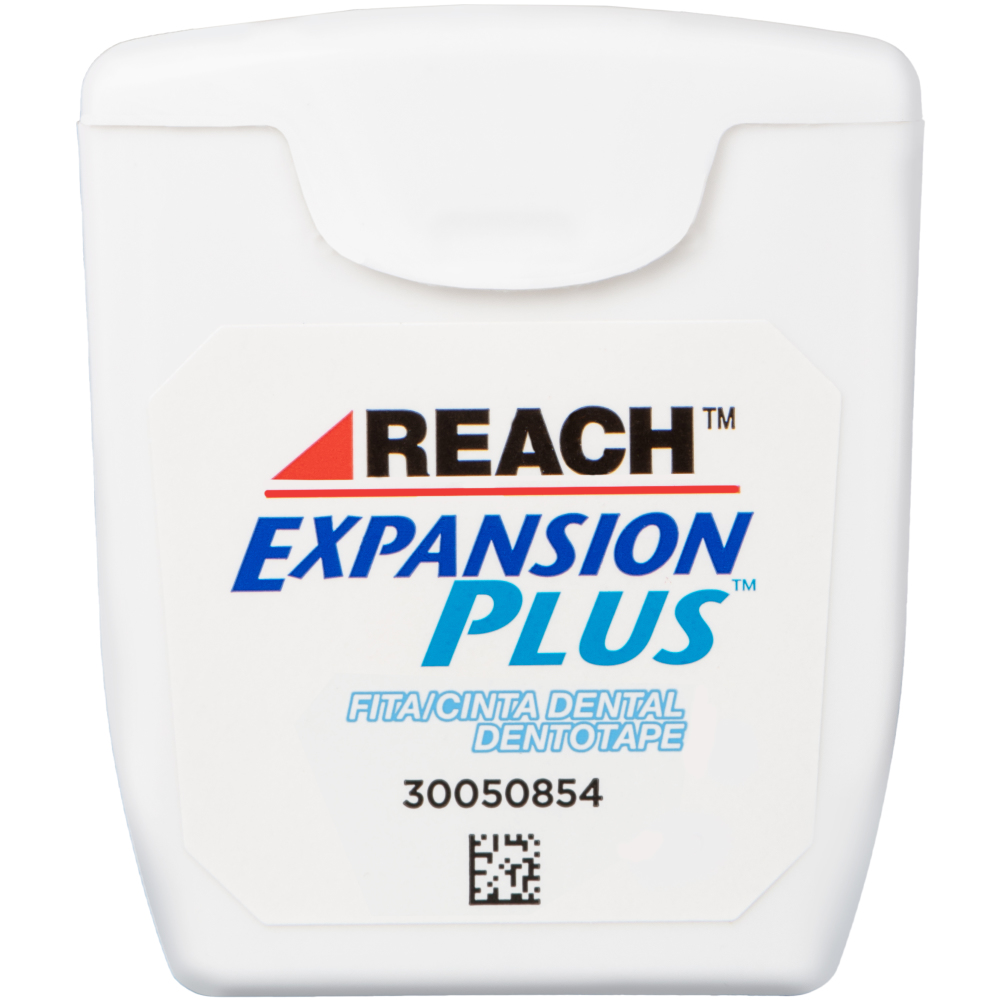 Зубная нить Reach Dentotape утолщенная пропитанная воском 50м