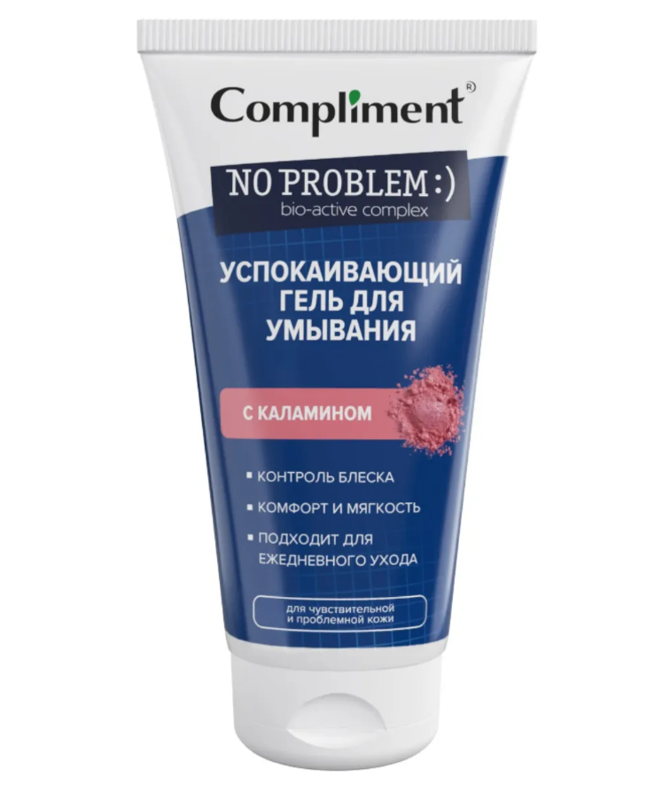 Гель для умывания Compliment No Problem Успокаивающий с каламином 200мл