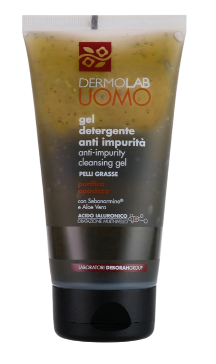 Гель для умывания Deborah Dermolab Anti-Impurity мужской для жирной кожи 150мл