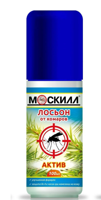 Лосьон Москилл Защитный от комаров 100мл р - в интернет-магазине tut-beauty.by