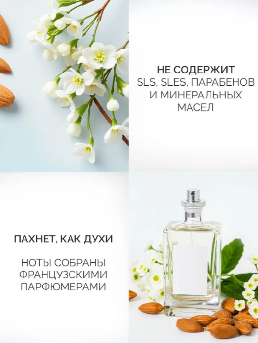 Крем-масло для тела Only Bio Art & Naturall Роскошный уход Цветущий миндаль 200мл - в интернет-магазине tut-beauty.by
