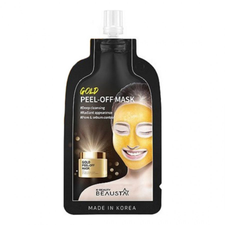 Маска пленка Gold Peel off mask BEAUSTA 