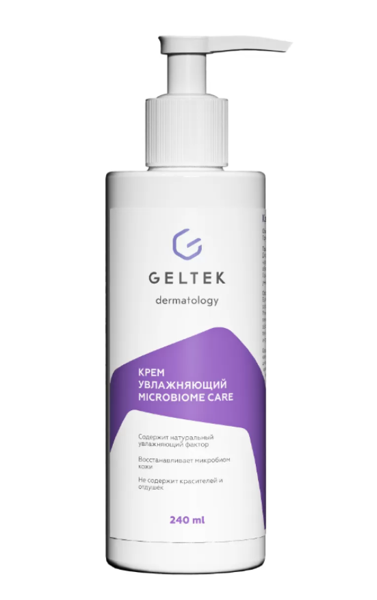 Крем для тела Geltek Microbiome Care увлажняющий 240мл р - в интернет-магазине tut-beauty.by
