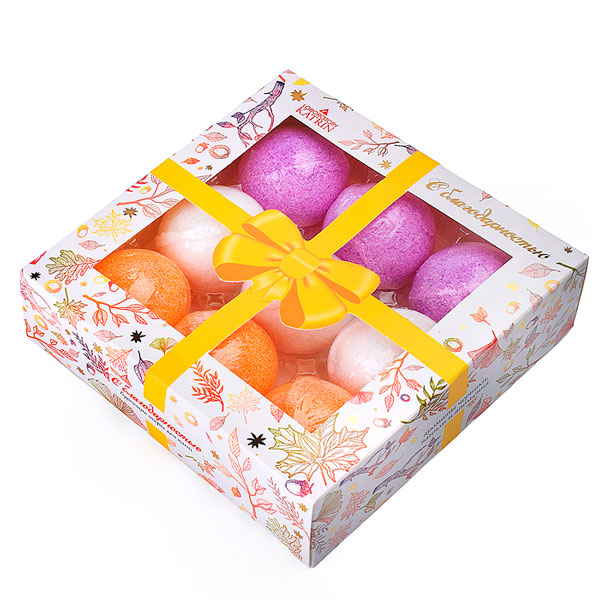 Набор Laboratory Katrin бурлящие шары С благодарностью 9х40гр