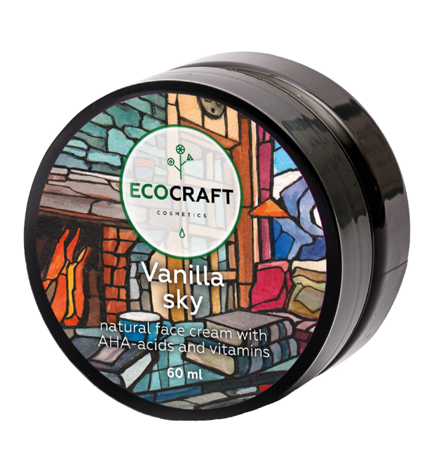 Крем для лица EcoCraft Vanilla sky с лифтинг-эффектом с АНА-кислотами и витаминами 60мл р - в интернет-магазине tut-beauty.by