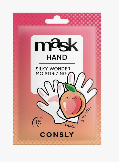 Парафин-маска для рук Consly Silky Wonder с экстрактом персика 15г - в интернет-магазине tut-beauty.by