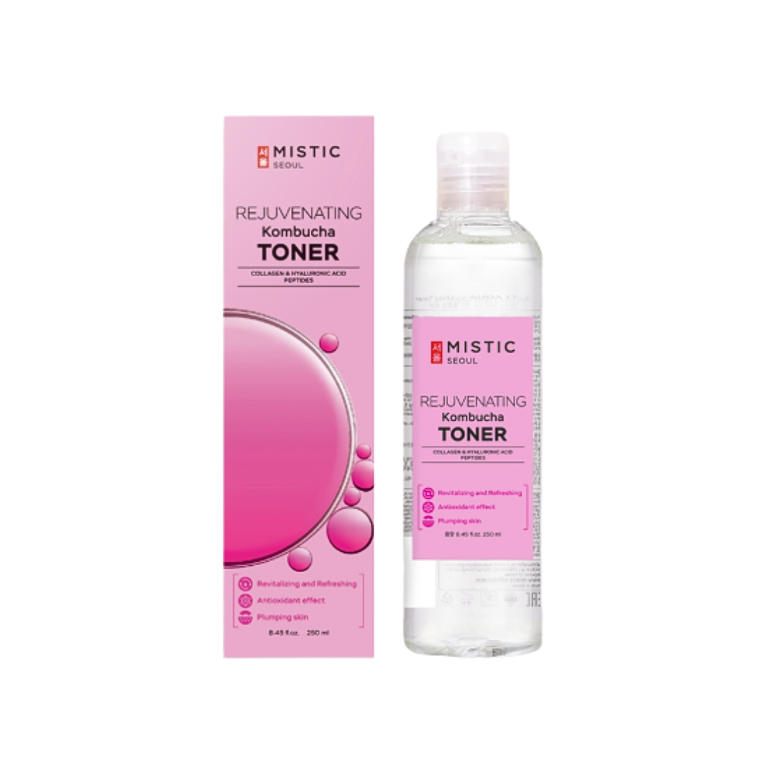 Тонер для лица MISTIC Rejuvenating Kombucha с экстрактом комбучи  250мл - в интернет-магазине tut-beauty.by