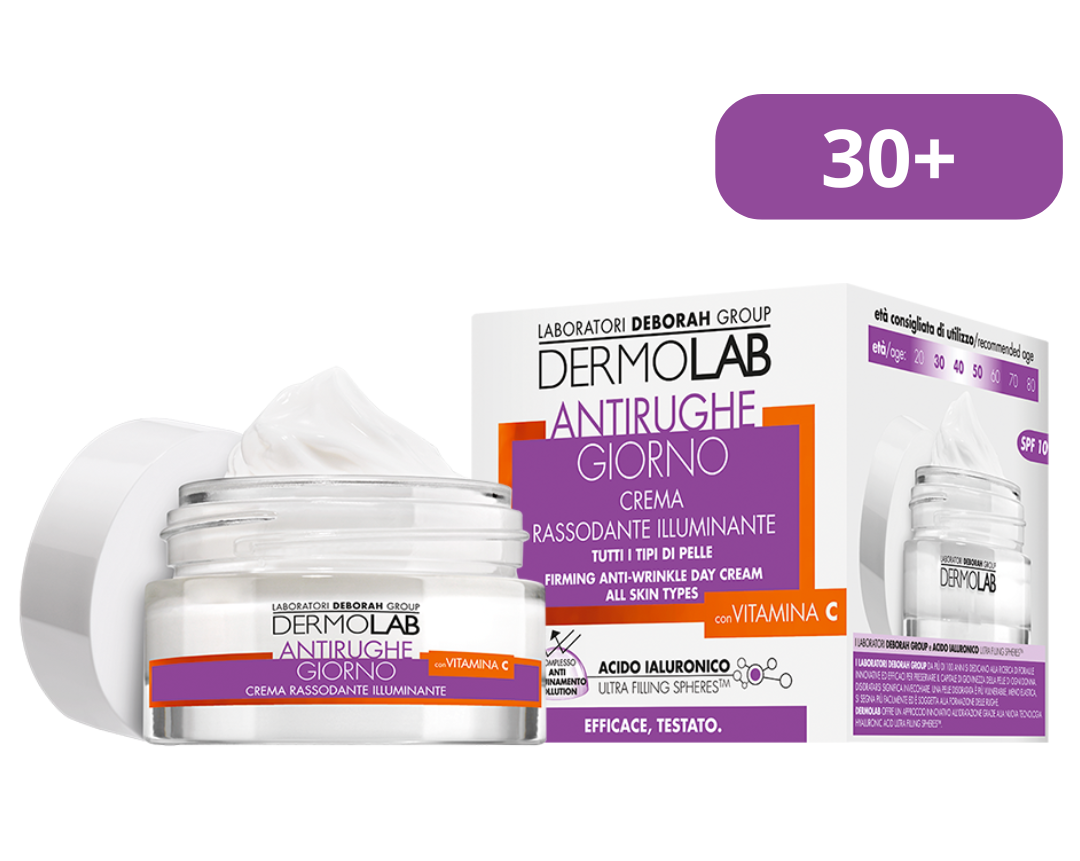 Крем для лица Deborah Dermolab SPF10 Anti-Wrinkle Firming дневной против первых морщин 50мл