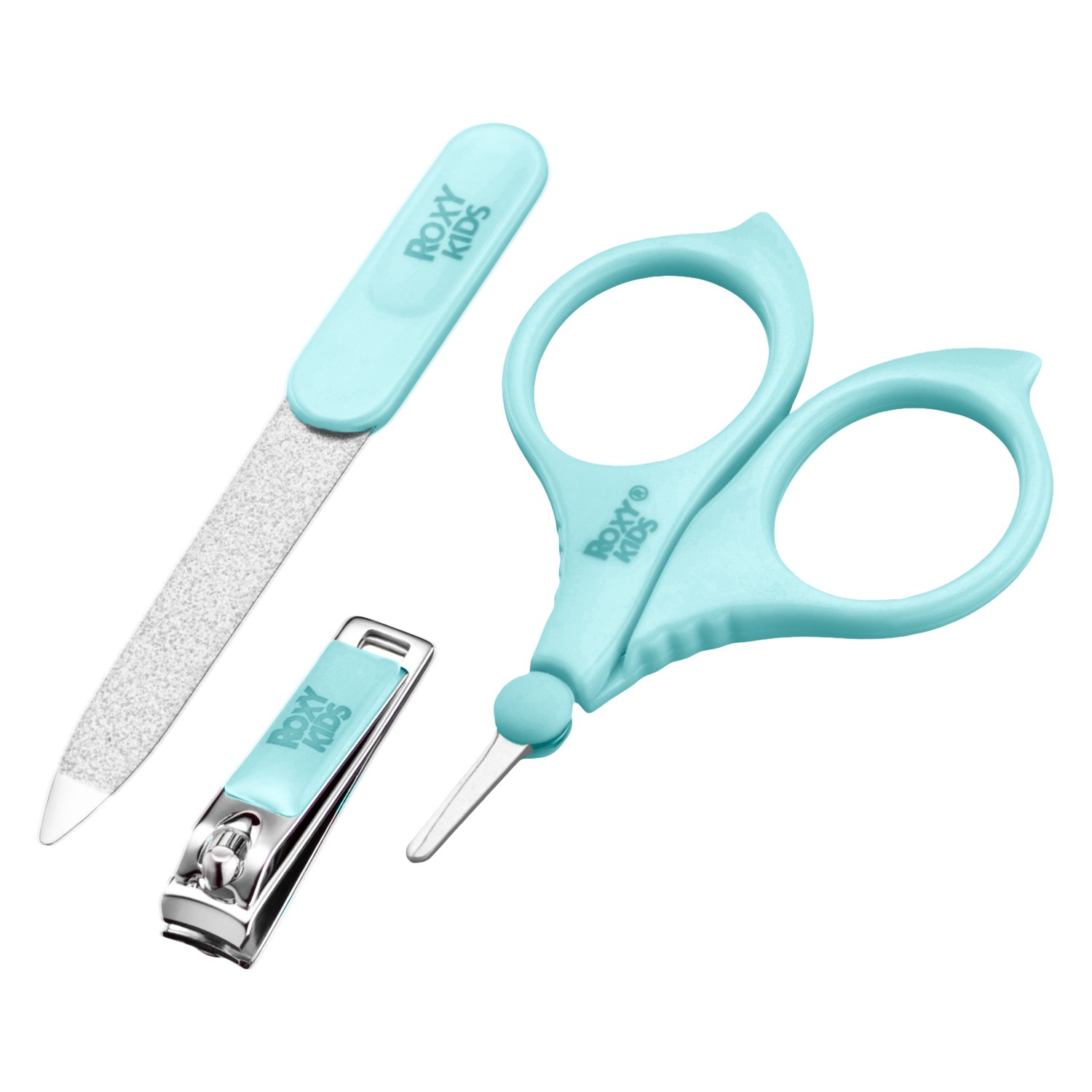 Маникюрный набор Roxy Kids 3 в 1 цвет голубой