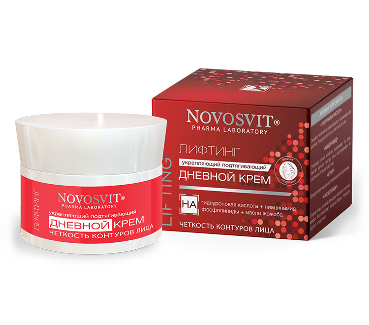 Крем для лица Novosvit дневной укрепляющий подтягивающий 50мл р - в интернет-магазине tut-beauty.by