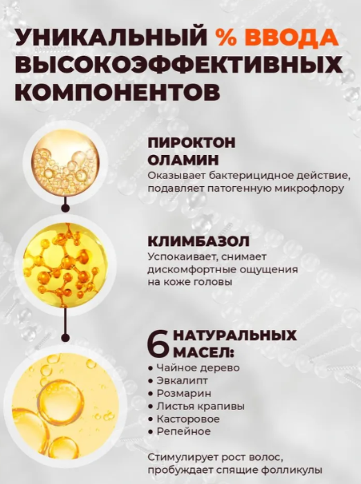 Маска-скраб для волос Лошадиная Сила против перхоти с Амикрозолом 125мл - в интернет-магазине tut-beauty.by