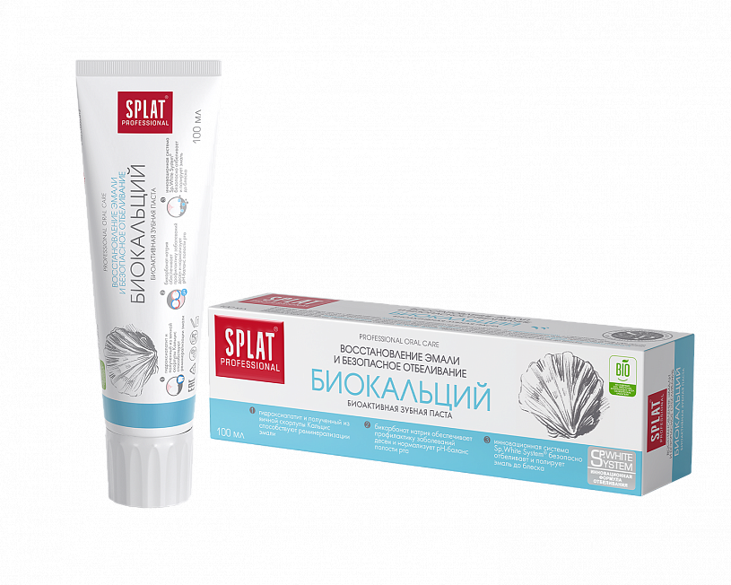 Зубная паста SPLAT Биокальций 40мл