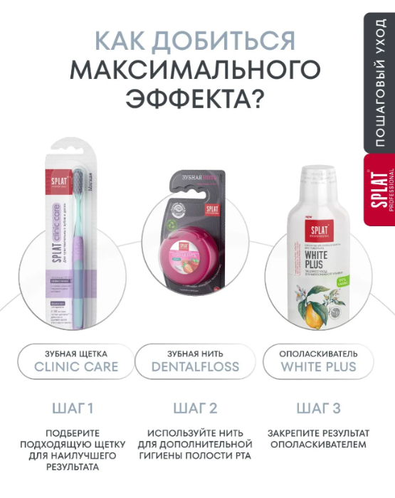 Зубная паста SPLAT Sensitive White 100мл