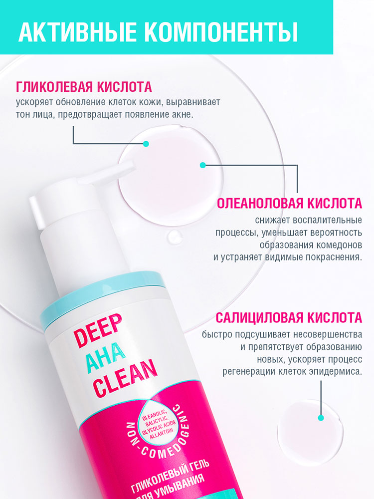 Гель для умывания MiOni Гликолевый 200мл - в интернет-магазине tut-beauty.by