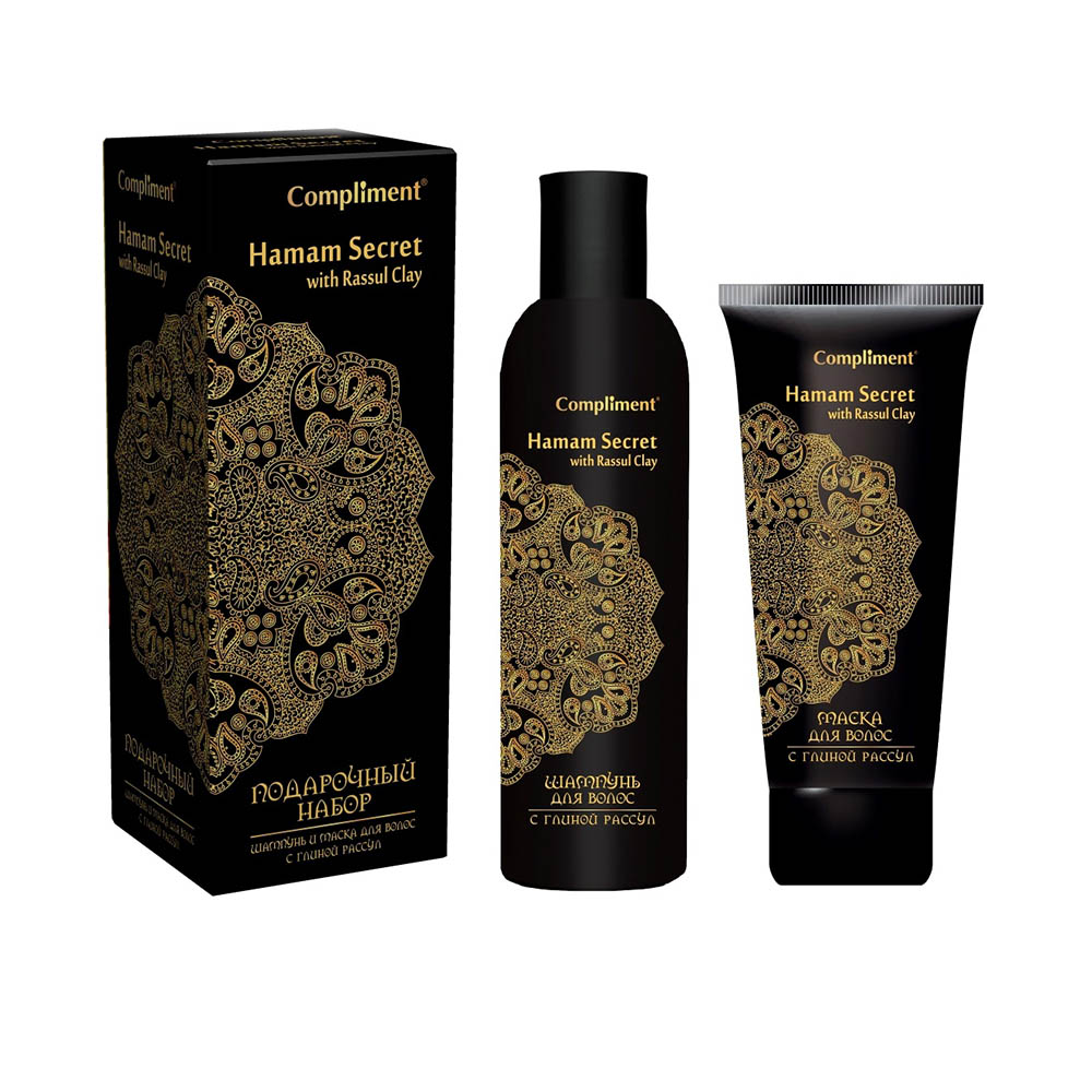Набор Compliment №129 Hamam Secret шампунь и маска для волос