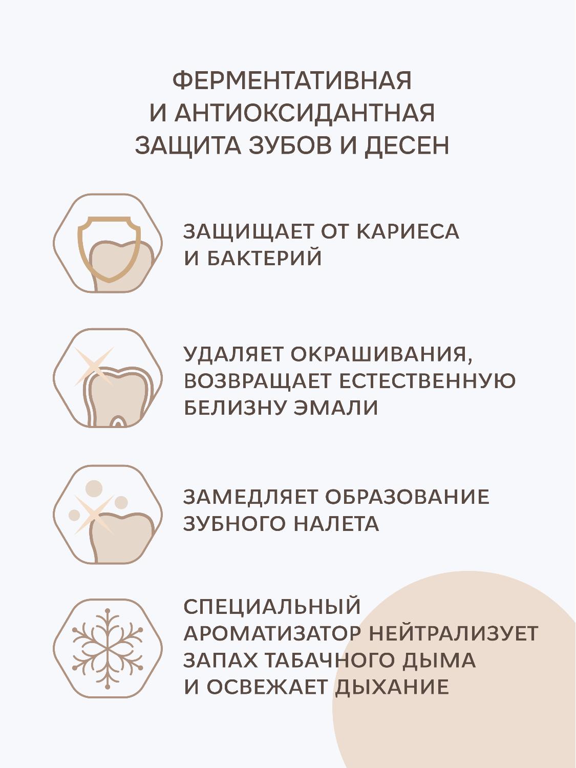 Зубная паста R.O.C.S. кофе и табак 74г