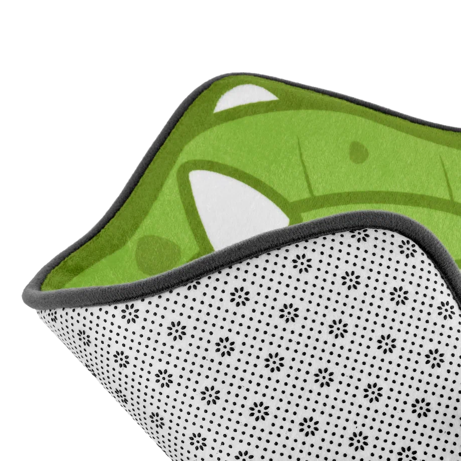 Коврик для ванной и туалета Roxy Kids Динозавр плюшевый c эффектом памяти 50х60см