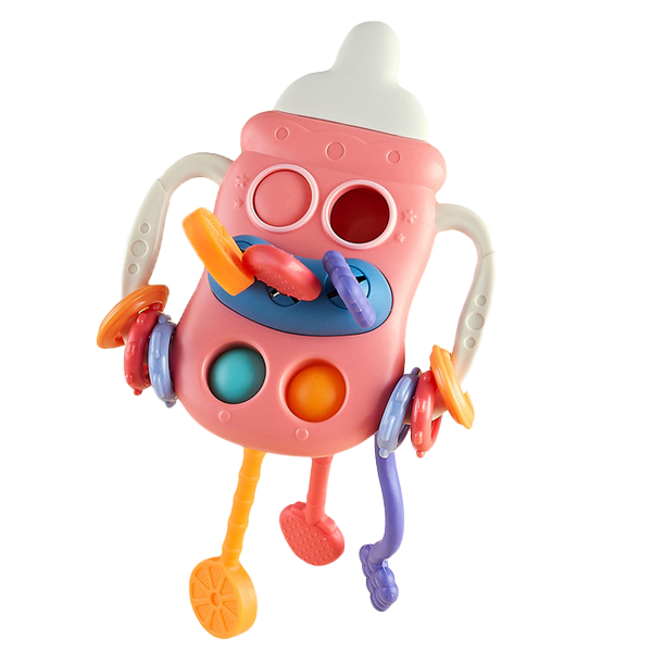 Игрушка-тянучка Roxy Kids BUSY BOTTLE розовая