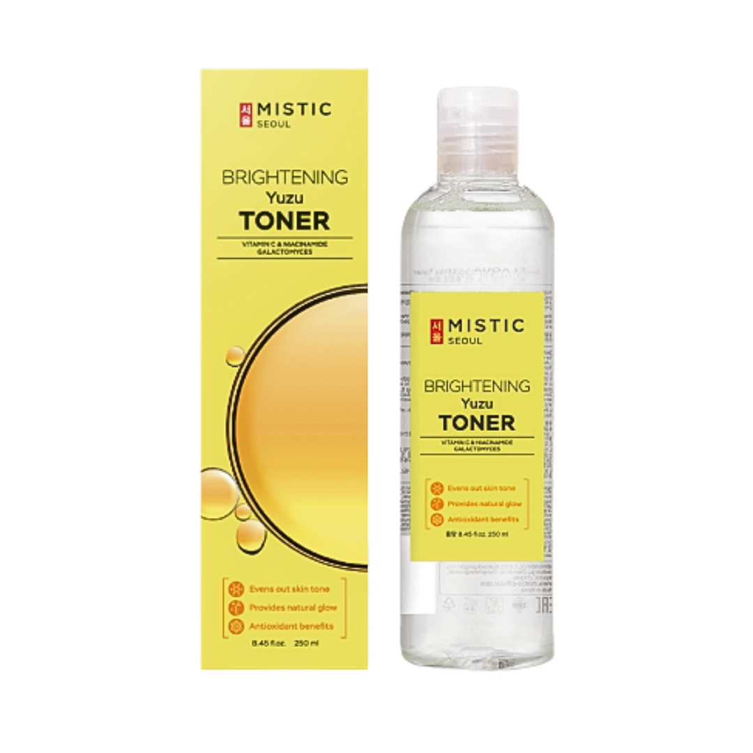 Тонер для лица MISTIC Brightening Yuzu с экстрактом юдзу для сияния кожи 250мл - в интернет-магазине tut-beauty.by