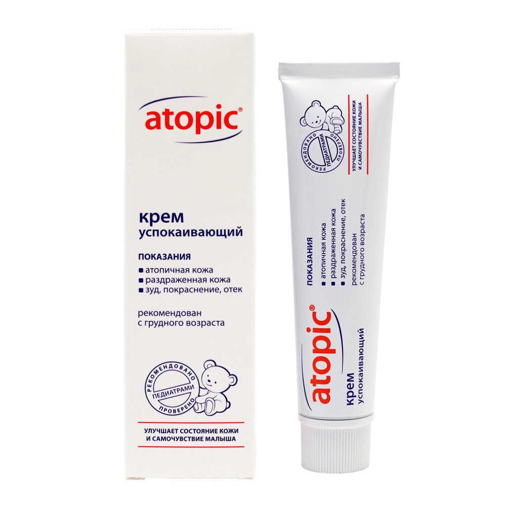 Крем для тела Аванта Atopic успокаивающий детский 46мл р - в интернет-магазине tut-beauty.by