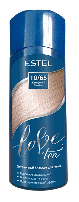 Бальзам для волос Estel Love оттеночный тон 10.65 жемчужный блондин 150мл - в интернет-магазине TUT-BEAUTY.BY с доставкой.
