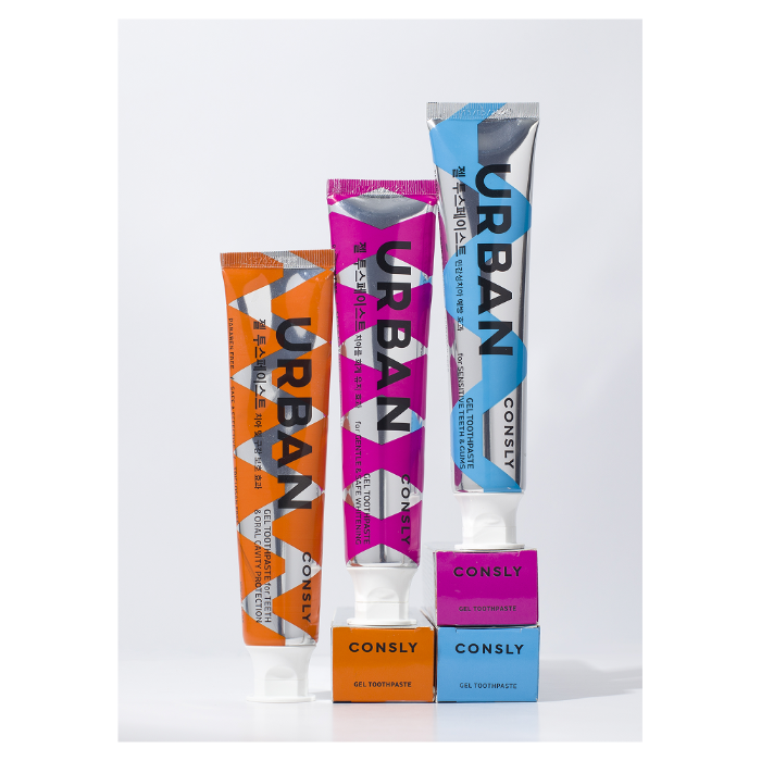 Зубная паста Consly URBAN гелевая отбеливающая 105 гр - в интернет-магазине tut-beauty.by
