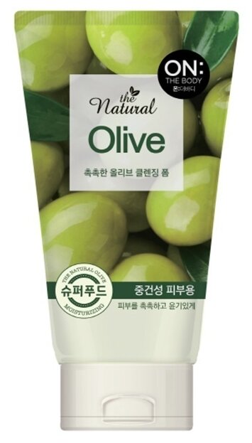 Пенка для лица PERIOE ON:The body Natural Olive С маслом оливы 120г  - в интернет-магазине tut-beauty.by