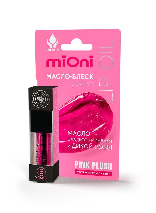 Масло для губ MiOni Pink Plush с ароматом розы 5мл